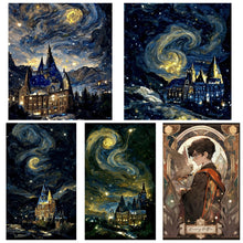 Load image into Gallery viewer, Harry potter-The Starry Night -Diamond Painting- 30*50cm
