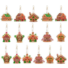 Load image into Gallery viewer, 12/16Pcs/Set-Animal-Double Side Drill-Diamond Keychain
