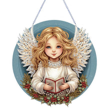 Load image into Gallery viewer, Angel Girl-Single Side Drill-Diamond Pendant
