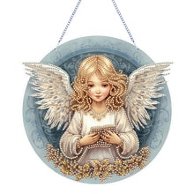 Load image into Gallery viewer, Angel Girl-Single Side Drill-Diamond Pendant
