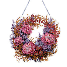 Load image into Gallery viewer, Flower Garland-Single Side Drill-Diamond Pendant
