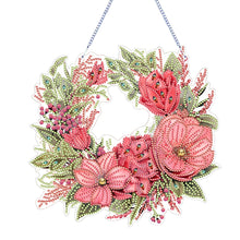 Load image into Gallery viewer, Flower Garland-Single Side Drill-Diamond Pendant
