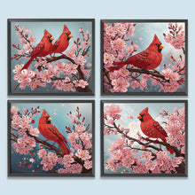 Load image into Gallery viewer, Cardinal-Partial Special Diamond Painting-35x30cm
