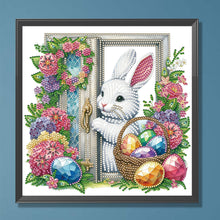 Load image into Gallery viewer, Garden Rabbit-Partial Special Diamond Painting-30x30cm
