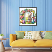 Load image into Gallery viewer, Garden Rabbit-Partial Special Diamond Painting-30x30cm
