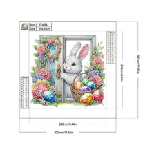 Load image into Gallery viewer, Garden Rabbit-Partial Special Diamond Painting-30x30cm
