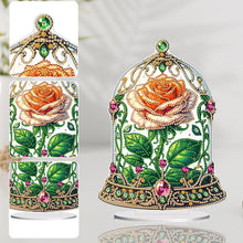 Load image into Gallery viewer, Rose Crystal Box-Single Side Drill-Acrylic Diamond Desktop Ornament
