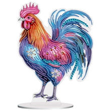 Load image into Gallery viewer, Rooster-Single Side Drill-Acrylic Diamond Desktop Ornament
