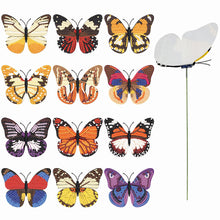 Load image into Gallery viewer, 12Pcs/Set-Butterfly Garden-Decoration Stick
