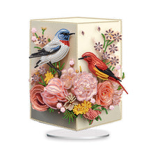 Load image into Gallery viewer, Flower And Bird Vase-Single Side Drill-Acrylic Diamond Desktop Ornament
