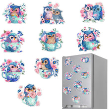 Load image into Gallery viewer, 6/8/10Pcs/Set-Animal-Diamond Painting Magnet Refrigerator
