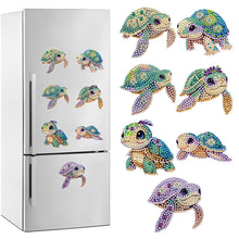 Load image into Gallery viewer, 6/7Pcs/Set-Butterfly/Owl-Diamond Painting Magnet Refrigerator
