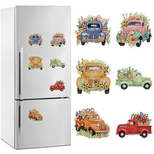 Load image into Gallery viewer, 6/7Pcs/Set-Butterfly/Owl-Diamond Painting Magnet Refrigerator
