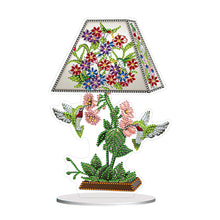 Load image into Gallery viewer, Flower Eagle Hummingbird-Single Side Drill-Acrylic Diamond Desktop Ornament
