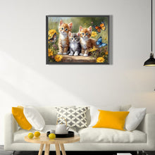 Load image into Gallery viewer, Cat-Full Square Diamond Painting-40x30cm
