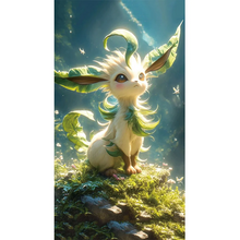 Load image into Gallery viewer, Pokemon Eevee -  Diamond Painting - 30*55cm
