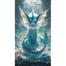 Load image into Gallery viewer, Pokemon Eevee -  Diamond Painting - 30*55cm
