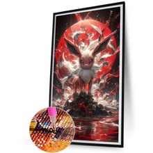 Load image into Gallery viewer, Pokemon Eevee -  Diamond Painting - 30*55cm
