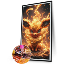 Load image into Gallery viewer, Pokemon Eevee -  Diamond Painting - 30*55cm
