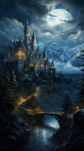 Load image into Gallery viewer, Harry potter-Hogwarts -Diamond Painting- 40*70
