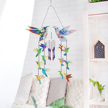 Load image into Gallery viewer, DIY Diamond Painting Double Sided 3D Wind Chime Pendant Hanging Kit
