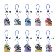 Load image into Gallery viewer, NFL-Double Side Drill-Diamond Keychain
