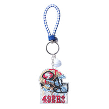 Load image into Gallery viewer, NFL-Double Side Drill-Diamond Keychain
