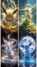 Load image into Gallery viewer, Pokemon Eevee -  Diamond Painting - 30*55cm
