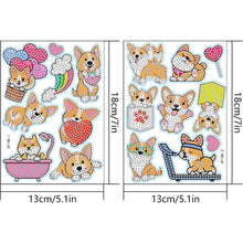 Load image into Gallery viewer, 2pcs DIY Diamond Painting Cartoon Stickers
