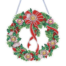 Load image into Gallery viewer, Christmas-Single Side Drill-Diamond Wreath
