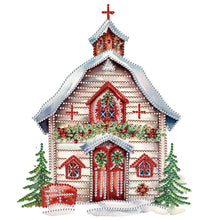 Load image into Gallery viewer, Christmas House-Partial Special Diamond Painting-30x30cm
