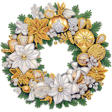 Load image into Gallery viewer, Christmas Wreath-Partial Special Diamond Painting-30x30cm
