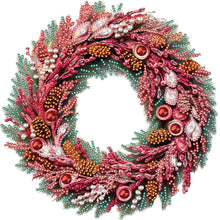 Load image into Gallery viewer, Christmas Wreath-Partial Special Diamond Painting-30x30cm
