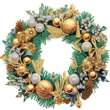 Load image into Gallery viewer, Christmas Wreath-Partial Special Diamond Painting-30x30cm
