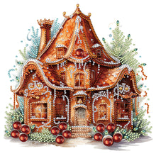 Load image into Gallery viewer, Christmas Cookie House-Partial Special Diamond Painting-30x30cm
