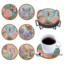 Load image into Gallery viewer, 6PCS Stained Glass Our Lady-Diamond Painting Coaster
