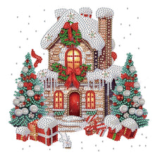 Load image into Gallery viewer, Christmas House-Partial Special Diamond Painting-30x30cm
