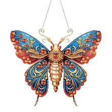 Load image into Gallery viewer, Butterfly Hummingbird-Single Side Diamond Pendant
