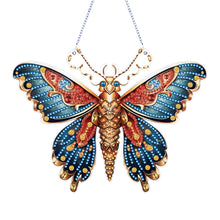 Load image into Gallery viewer, Butterfly Hummingbird-Single Side Diamond Pendant
