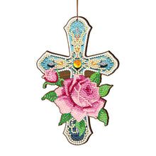 Load image into Gallery viewer, Cross-Single Side Drill-Diamond Pendant
