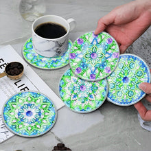 Load image into Gallery viewer, 6Pcs/Set-Mandala-Acrylic Waterproof Diamond Coaster
