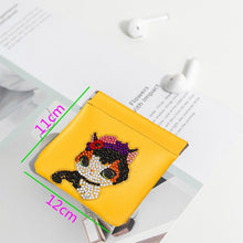 Load image into Gallery viewer, DIY Diamond painting-lipstick bag airpods protective case cosmetic bag
