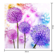 Load image into Gallery viewer, Dandelion - Full Drill Round Drill - 30x30cm
