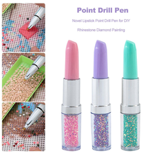 Load image into Gallery viewer, Lipstick Point Drill Pen for DIY Diamond Painting
