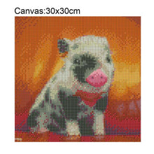 Load image into Gallery viewer, Pig - Full Drill Round Drill - 30x30cm
