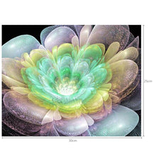 Load image into Gallery viewer, Dreamy Flower  - Full Drill Round Drill - 30x25cm
