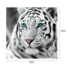 Load image into Gallery viewer, Tiger Head - Full Drill Round Drill - 30x30cm
