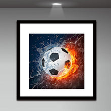 Load image into Gallery viewer, Football - Full Drill Round Drill - 30x30cm
