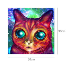 Load image into Gallery viewer, Cat - Full Drill Round Drill - 30x30cm
