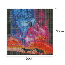 Load image into Gallery viewer, Wolf - Full Drill Round Drill - 30x30cm
